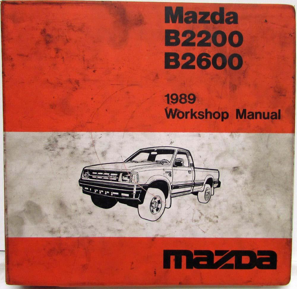 1995 Mazda Pickup Truck Repair Manual Original B2300 B3000 B4000 1995 Mazda Pickup Truck Repair Manual Original B2300 B3000 B4000
