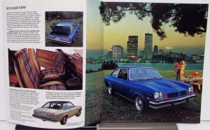 1974 Pontiac Astre CANADIAN Dimensions Motors Characteristics Sale Brochure Orig