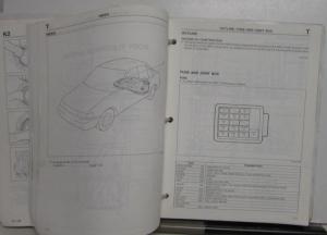 1990 Mazda 323 Protege 4x4 Service Shop Repair Manual With Wiring Diagrams