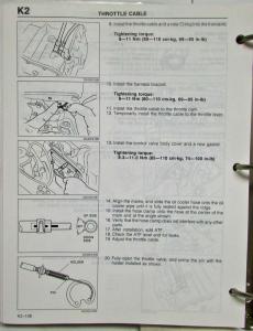 1990 Mazda 323 Protege 4x4 Service Shop Repair Manual