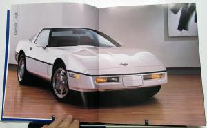 1989 Chevrolet Corvette Dealer Prestige Sales Brochure With Envelope Original