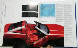 1989 Chevrolet Corvette Dealer Prestige Sales Brochure With Envelope Original