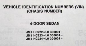 1990 Mazda 929 Service Shop Repair Manual