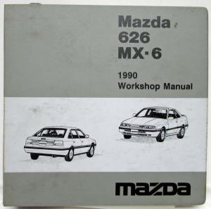 1990 Mazda 626 MX-6 Service Shop Repair Manual