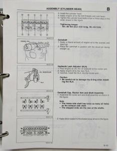1990 Mazda 626 MX-6 Service Shop Repair Manual