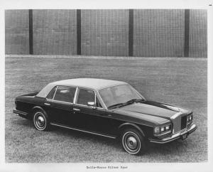 1981 Rolls-Royce Silver Spur Press Photo and Release 0014