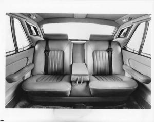 1981 Rolls-Royce Silver Spur Interior Press Photo and Release 0018