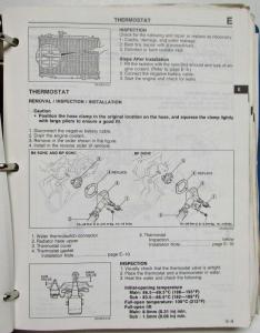 1991 Mazda 323/Protege Service Shop Repair Manual