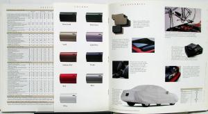 1996 Saturn Sedans Wagons Coupes Sale Brochure & Interior & Exterior Colors Orig