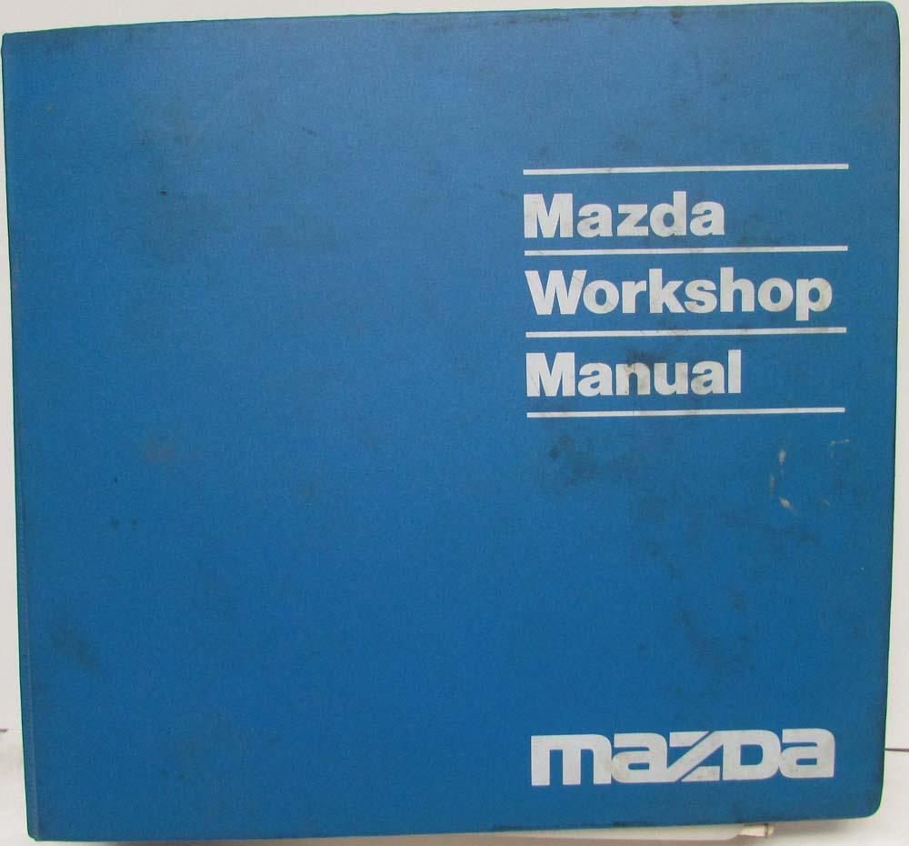 1991 Mazda MPV Service Shop Repair Manual