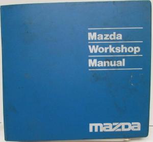 1991 Mazda MPV Service Shop Repair Manual