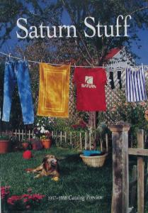 1997 1998 Saturn Stuff Catalog Sales Brochure Original