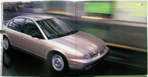 1998 Saturn Sedan Coupe Wagon Full Line Sales Brochure Price List & Color Folder