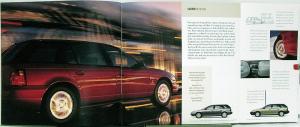 1998 Saturn Sedan Coupe Wagon Full Line Sales Brochure Price List & Color Folder