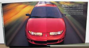 1998 Saturn SC1 SC2 SL2 SW1 SW2 SL1 SL Color Sales Brochure Specs Original