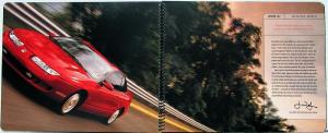 1999 Saturn Sedan Wagon & 3 Door Coupe Sale Brochure & Accessories Colors Folder
