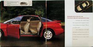 1999 Saturn 3 Dr Coupe Sedan Wagon Sales Brochure Original