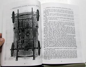 1902-1908 Cadillac Single Cylinder Owners Manual Models A B C E F K M S T Repro