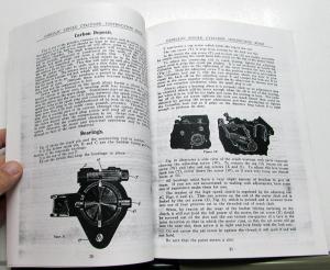 1902-1908 Cadillac Single Cylinder Owners Manual Models A B C E F K M S T Repro