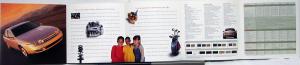 1999 Saturn L Series Sales Brochure Folder Original