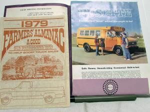 September 1978 Chevrolet Truck Dealer Traction Sales Program Folder Ads Brochure