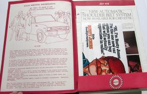 July 1978 Chevrolet Truck Dealer Traction Sales Program Folder Ads Brochure Info