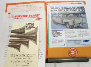 February 1978 Chevrolet Truck Dealer Traction Sales Program Folder Ads Brochure