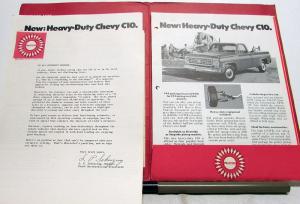 January 1975 Chevrolet Truck Dealer Traction Sales Program Folder Ads Brochure