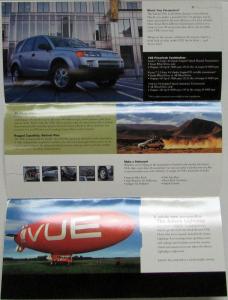 2002 Saturn VUE Sales Brochure