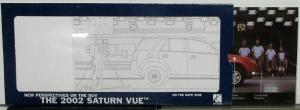 2002 Saturn VUE SUV Sales Brochure Features Safety Aspects of the Car Original