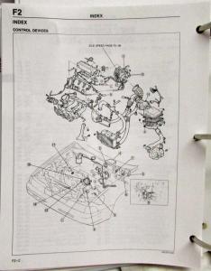 1992 Mazda 626 MX-6 Service Shop Repair Manual