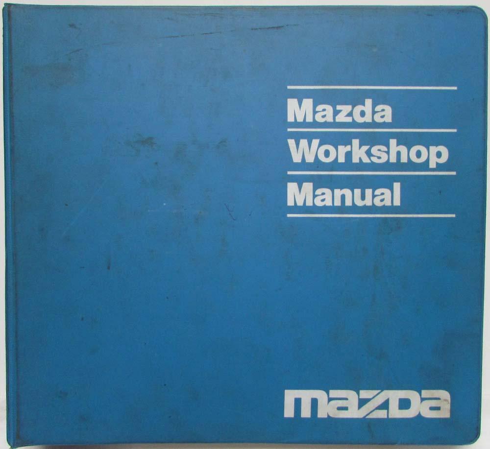 1992 Mazda MPV Service Shop Repair Manual