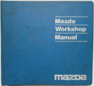 1992 Mazda MPV Service Shop Repair Manual