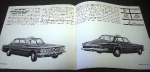 1962 Dodge Dealer Taxi Cab Sales Brochure Dart Lancer Original