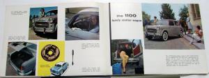 1960s Fiat 1100 Dealer Sales Brochure US Market English Text #1523