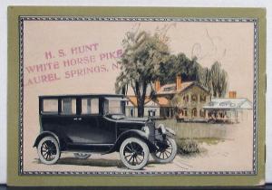 1924 Star Car Touring Sedan Roadster Coupe Wagon Chassis Sales Brochure Original