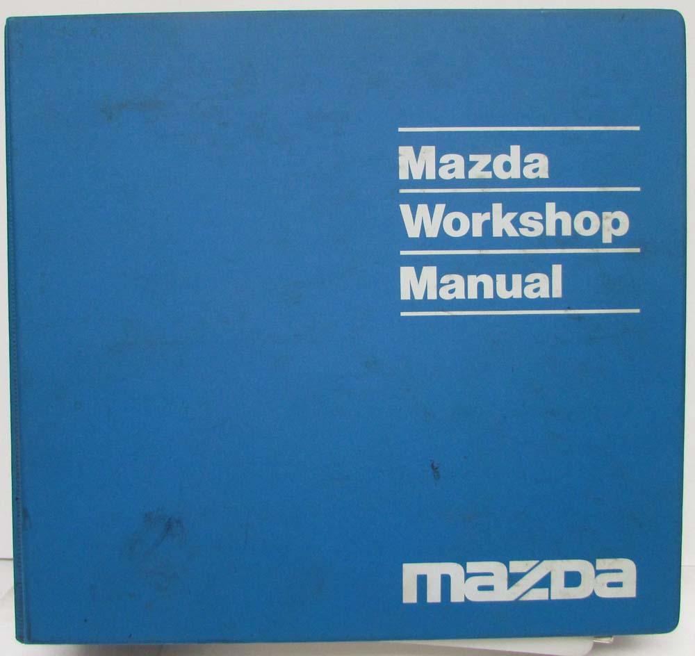 1993 Mazda MPV Van Service Shop Repair Manual