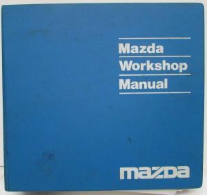 1993 Mazda MPV Van Service Shop Repair Manual