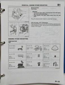 1993 Mazda MPV Van Service Shop Repair Manual