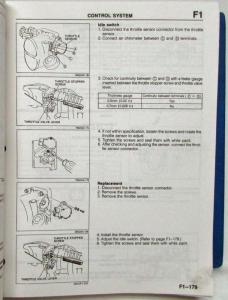1993 Mazda MPV Van Service Shop Repair Manual
