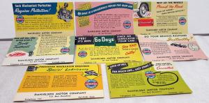 1930s 1940s Chrysler Plymouth Dealer Service Mailer Post Cards Danielson Motors