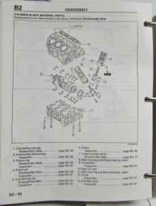 1993 Mazda MX-3 Service Shop Repair Manual