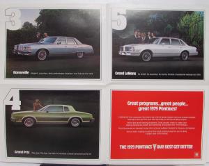 1979 Pontiac Bonneville Grand LeMans Grand Prix Leasing Options Sale Folder Orig