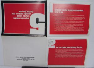 1979 Pontiac Bonneville Grand LeMans Grand Prix Leasing Options Sale Folder Orig