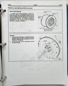 1994 Mazda Navajo SUV Service Shop Manual