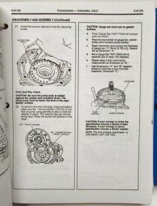 1994 Mazda Navajo SUV Service Shop Manual