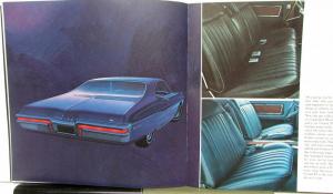 1968 Pontiac Grand Prix  Specs Sales Brochure Original