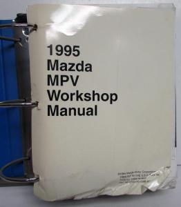 1995 Mazda MPV Van Service Shop Repair Manual