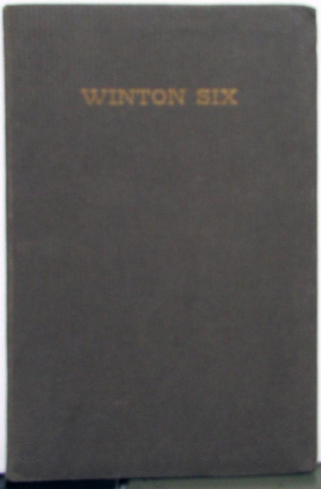 1913 Winton Six 48 HP Sales Brochure Catalog Hardbound Original