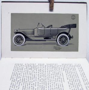 1913 Winton Six 48 HP Sales Brochure Catalog Hardbound Original